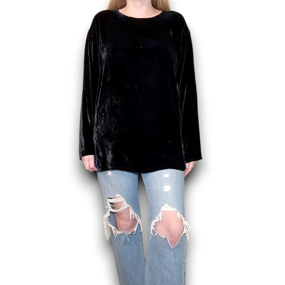 DOSA Velvet Tunic Long Sleeve Shirt